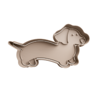 Perro Salchicha Cortador de Galletas