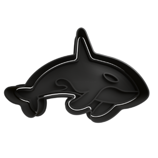 Ballena Orca Cortador de Galletas