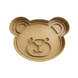 Osito de Peluche Cabeza Cortador de Galletas