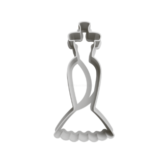 Vestido de Novia Cortador de Galletas