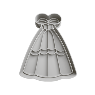 Vestido de Novia Cortador de Galletas