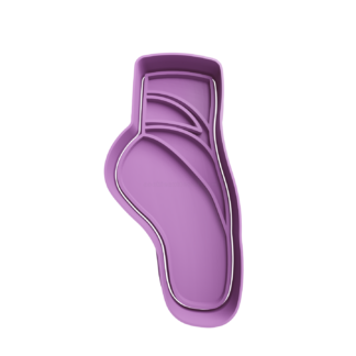Zapato de Ballet Cortador de Galletas