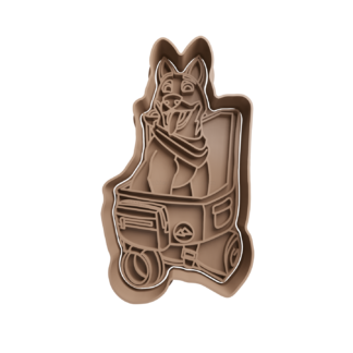 Perro Fortnite Cortador de Galletas