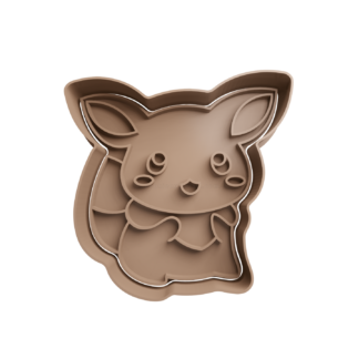 Eevee Cute Cortador de Galletas