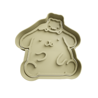 Pompompurin con Hamster Cortador de Galletas