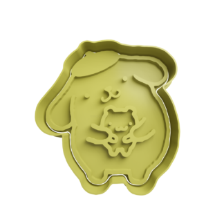 Pompompurin con Hamster Cortador de Galletas