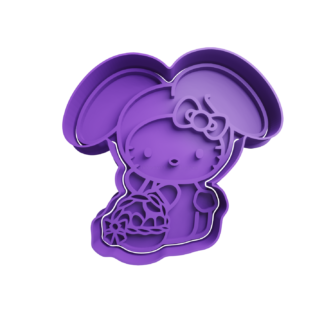 Hello Kitty Pascua Cortador de Galletas