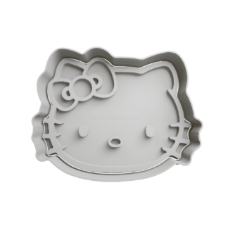 Hello Kitty Cabeza Cortador de Galletas