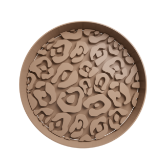 Circulo con Animal Print Cortador de Galletas