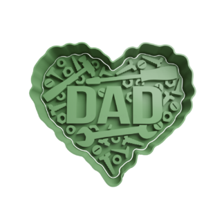 DAD Tools Corazon Cortador de Galletas