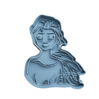 Elsa Frozen Cortador de Galletas