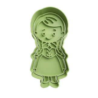 Anna Frozen Chibi Cortador de Gallletas