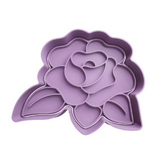 Rosa Cortador de Galletas