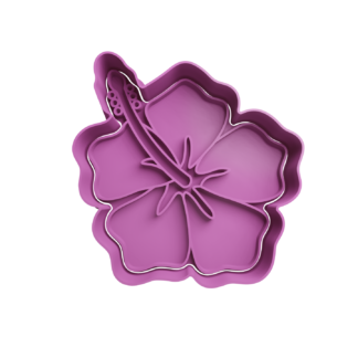 Flor Hawaiana Hibiscus Cortador de Galletas
