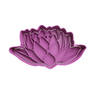 Flor de Loto Cortador de Galletas