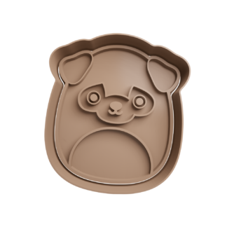 Squishmallows Prince Pug Cortador de Galletas
