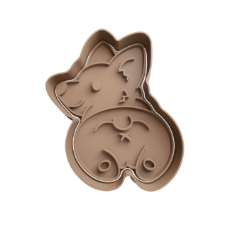 Perro Corgi Cortador de Galletas