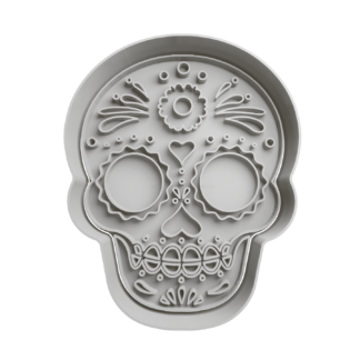 Calavera Mexicana Cortador de Galletas