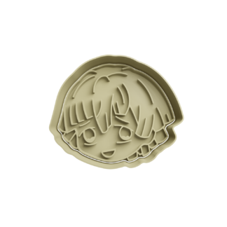 Zenitsu Cabeza Cute Cortador de Galletas