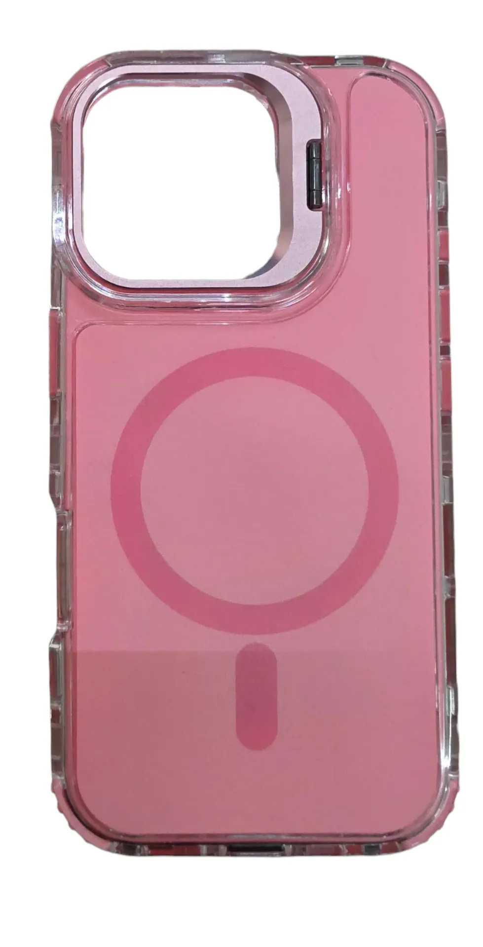 COLOR MAGSAFE 360 VENTANA (IPHONE 17 PRO MAX / IPHONE 18 PRO MAX) (ROSA)