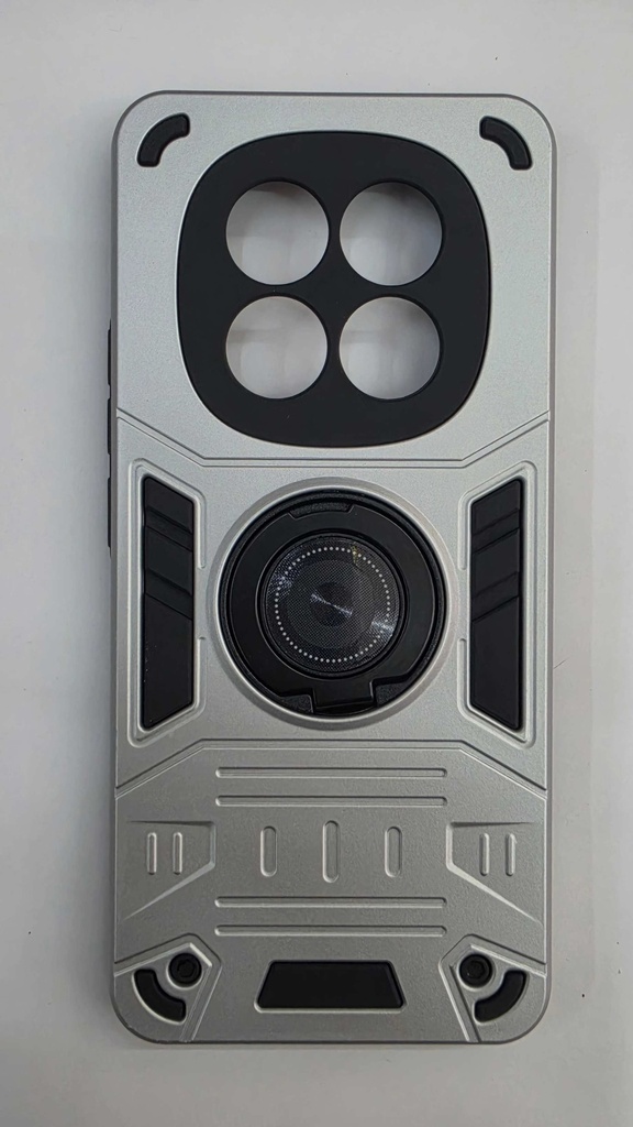 CASE ANILLO 9D (XIAOMI REDMI NOTE 15 5G) (Gris)