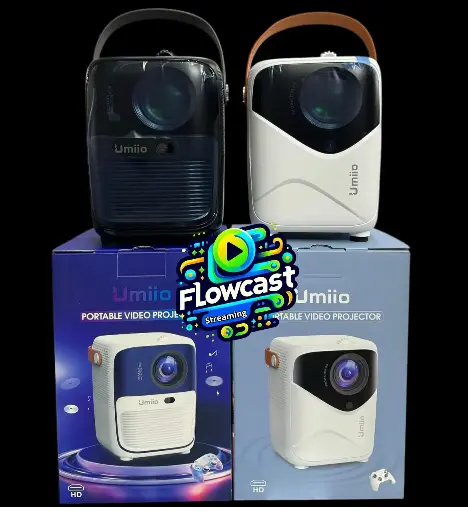 PROYECTOR INTELIGENTE ANDROID FULL HD CON FLOWCAST INCLUIDO